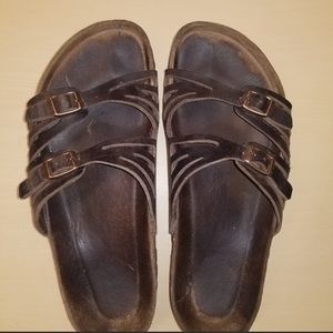 Birkenstock Grenada Sandals soft sole brown 💛